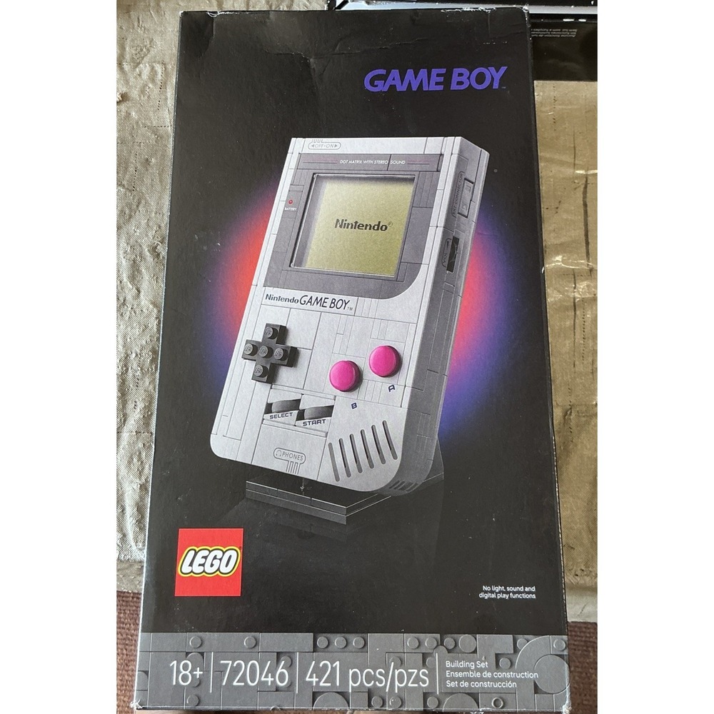 NEW/OPEN BOX LEGO: Nintendo Game Boy - 72046 - 421 pieces 18+ New